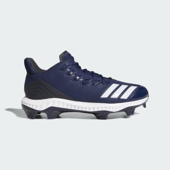 ADIDAS Other - New Adidas Men's Blue Icon Bounce Lace Up Baseball